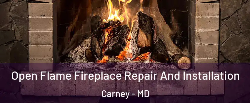  Open Flame Fireplace Repair And Installation Carney - MD